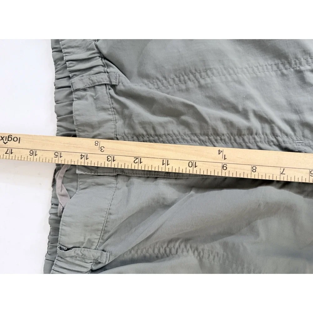 REI Men's Hiking Pants Size XXL Green Zip Off‎ Convertible Outdoor Gorpcore